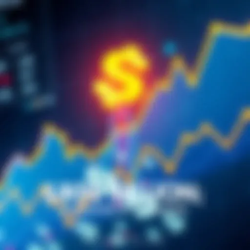 A graph showing a steep decline in cryptocurrency values with dollar signs disappearing, symbolizing the $80 billion loss.