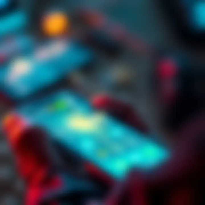 A graphic showing a person using a smartphone with a digital wallet app, illustrating the shift from seed phrases to new technology for easier access.