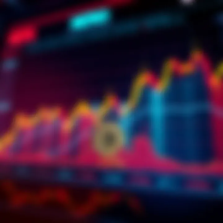 Chart showing price movements of Bitcoin, Ethereum, XRP, Chainlink, and Hedera over the last two weeks