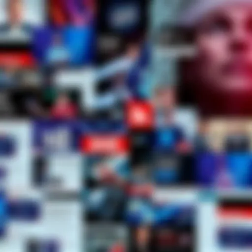 A collage of news articles and headlines highlighting various current events and important topics.