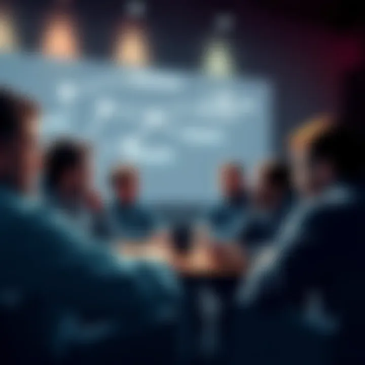 A group of people engaging in a lively discussion about Ethereum, sharing thoughts and ideas on various topics related to the cryptocurrency.