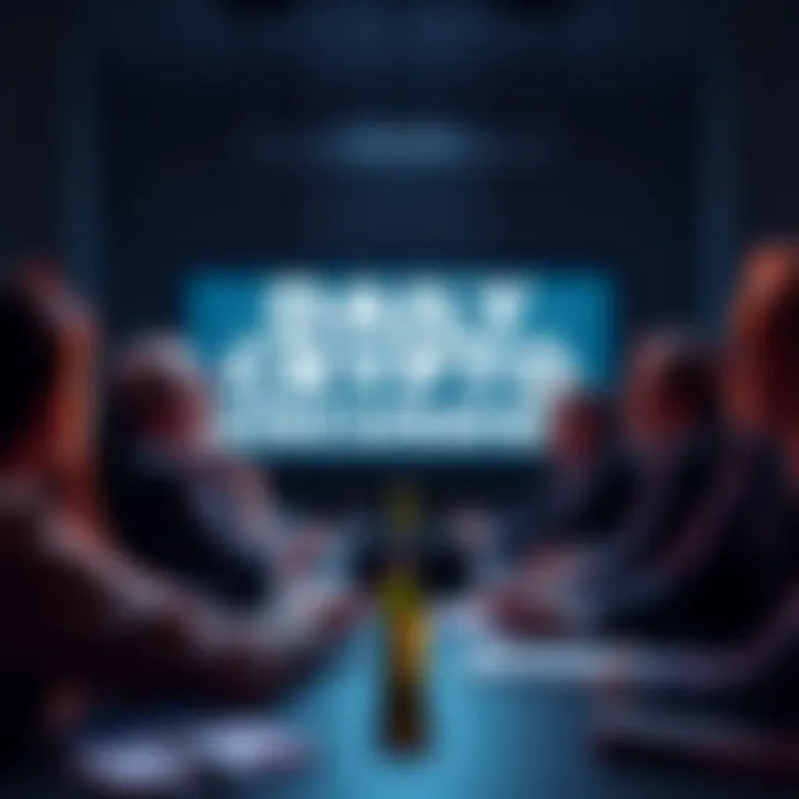 A group of people engaged in a lively online discussion about cryptocurrency, sharing insights and cautionary tips.