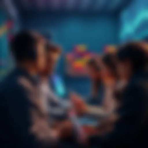 People discussing trading strategies and events on user boards with Lightning Network tips