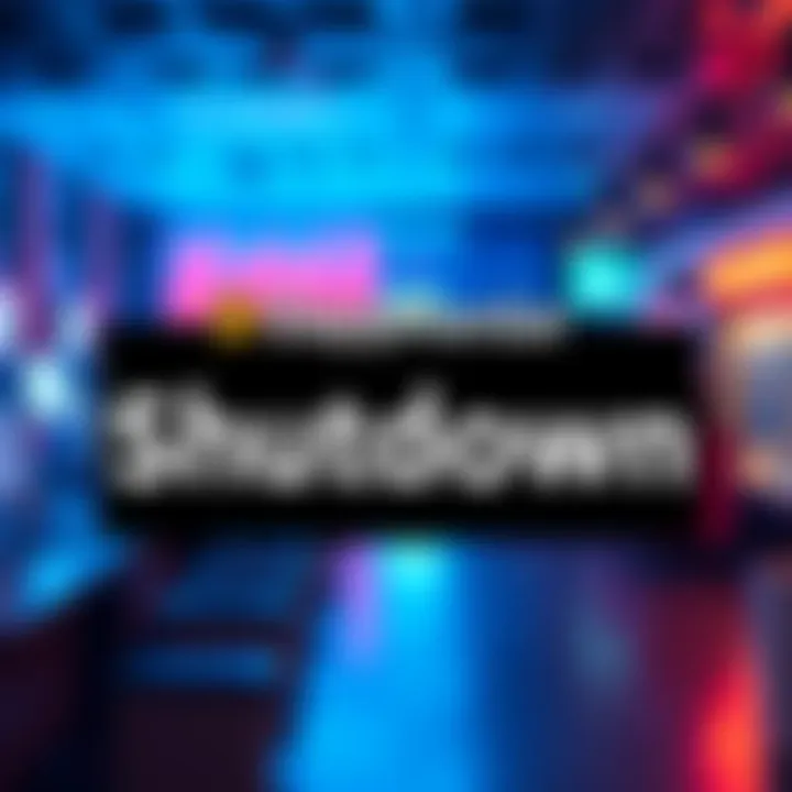 Announcement graphic showing DappRadar logo with a shutdown symbol, representing the impact on users and NFT marketplace