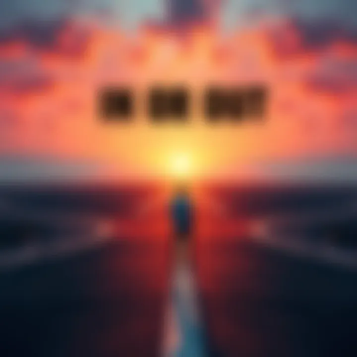A person standing at a crossroads, contemplating which path to choose, symbolizing the choices in life.