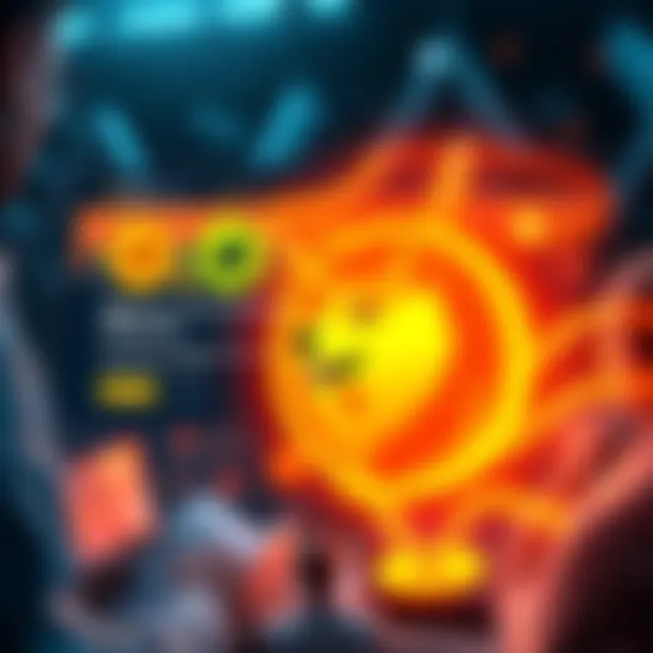 Screenshot of the Department of Government Efficiency website featuring Dogecoin logo and cryptocurrency graphics