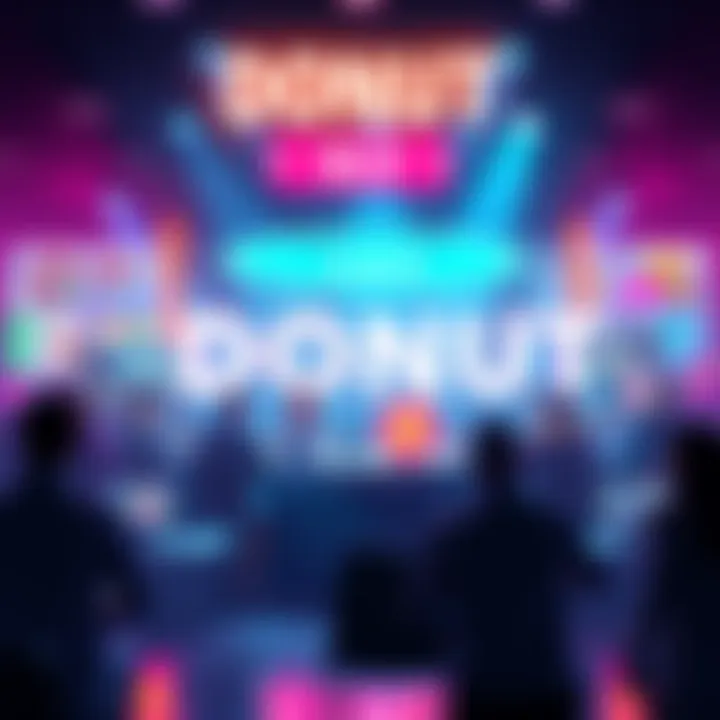 Overview of DONUT holders on Ethereum Mainnet and Arbitrum Network with contest details for prediction rewards