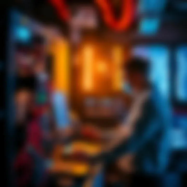 Elite Booster Node Setup A person setting up an elite booster node with computer equipment and network connections