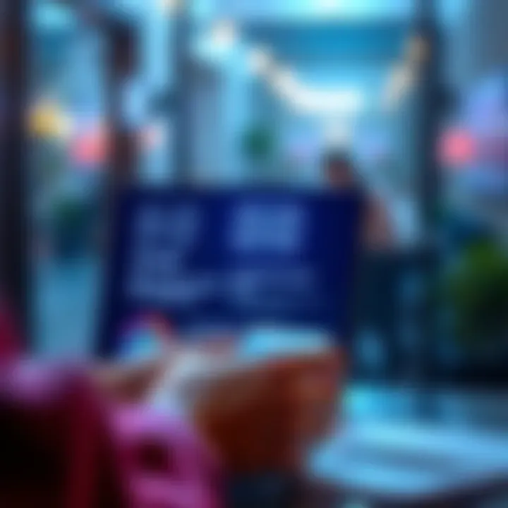 A graphic showing a person checking their email and a verification screen for liveness check during migration process.