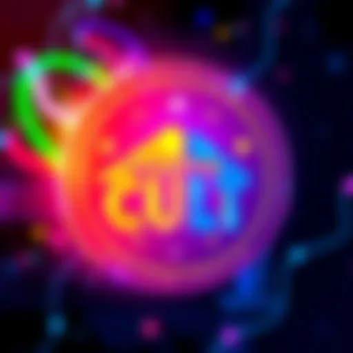 Colorful logo of EpilepticCULT representing the cryptocurrency and community support for epilepsy awareness