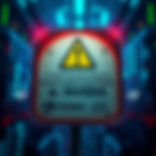 A graphic showing a warning sign about misinformation in tech partnerships, with logos of EQTY Lab, NVIDIA, and Intel