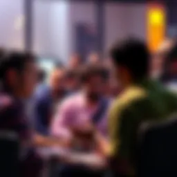 People engaging in a lively discussion about Ethereum topics