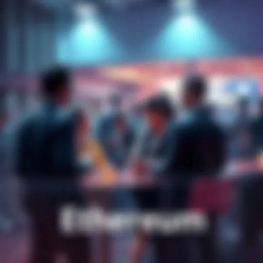 People engaging in conversation about Ethereum topics, sharing news and price insights.