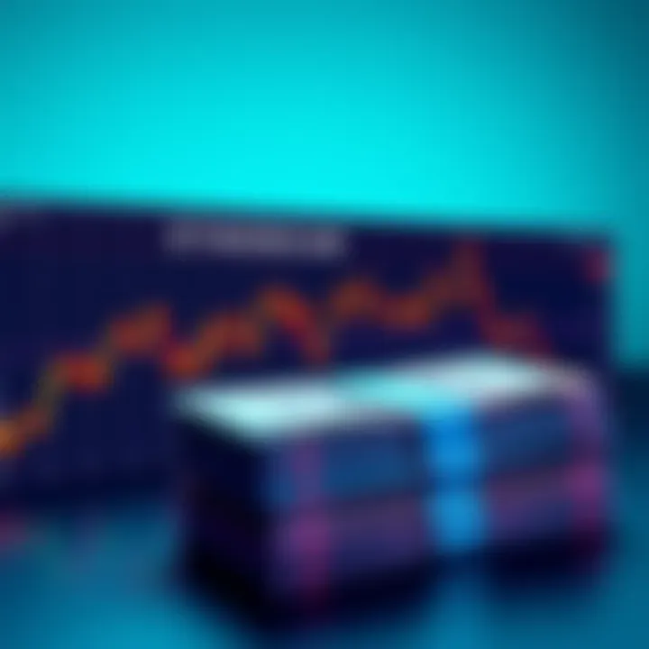 A graph showing Ethereum price fluctuations with an upward trend and potential dip points highlighted, alongside a stack of cash representing a $50K investment.