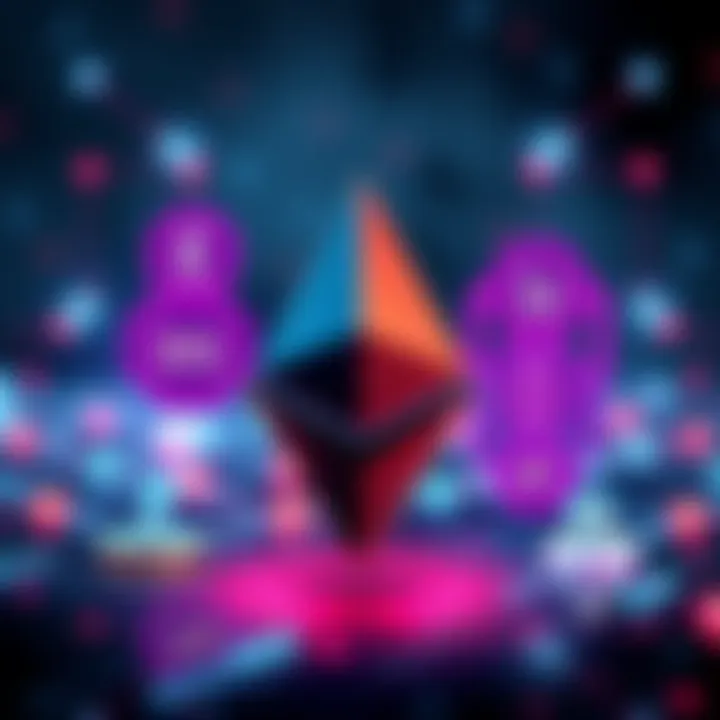 A visual representation of Ethereum’s logo alongside Layer 2 solutions icons, highlighting their connection and potential impact on Ethereum’s economy.