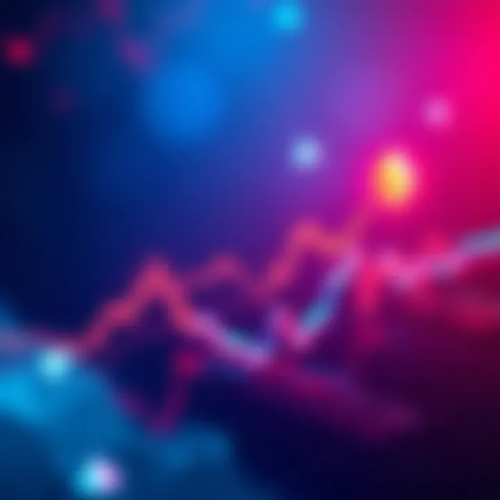 A graph showing Ethereum price trends with an upward trend line, symbolizing potential growth towards $10K in 2025.