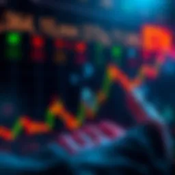 A chart depicting Ethereum's price nearing resistance levels with indicators of profit-taking activity