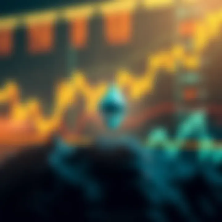 A graph showing Ethereum's price movement above $2.4K, indicating potential bullish trends and attracting traders.