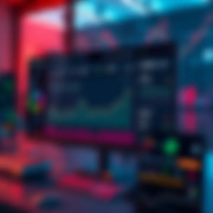 A real-time dashboard displaying Ethereum validator performance metrics and staking data.