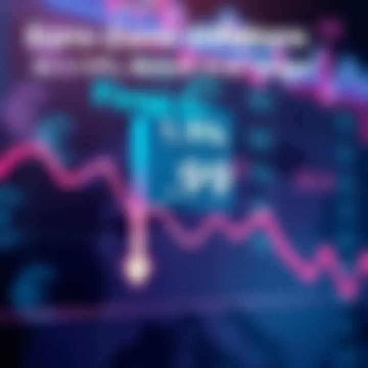 A graph showing the decline in Euro zone inflation to 1.9%, with a downward trend line and currency symbols in the background.