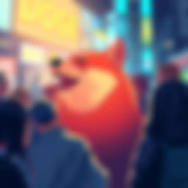 People discussing the potential price surge of DOGE in 2025.
