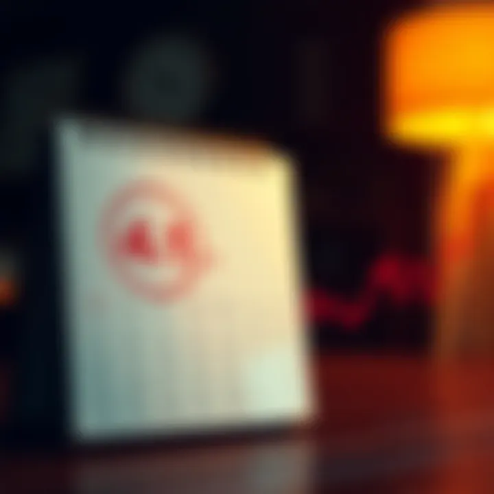 A calendar page with the date circled, symbolizing the countdown to a family reunion, alongside a downward trend graph representing the dipping crypto market.