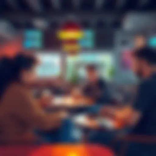 A group of Gemini CC users discussing their experiences and strategies for earning sats at a coffee shop.