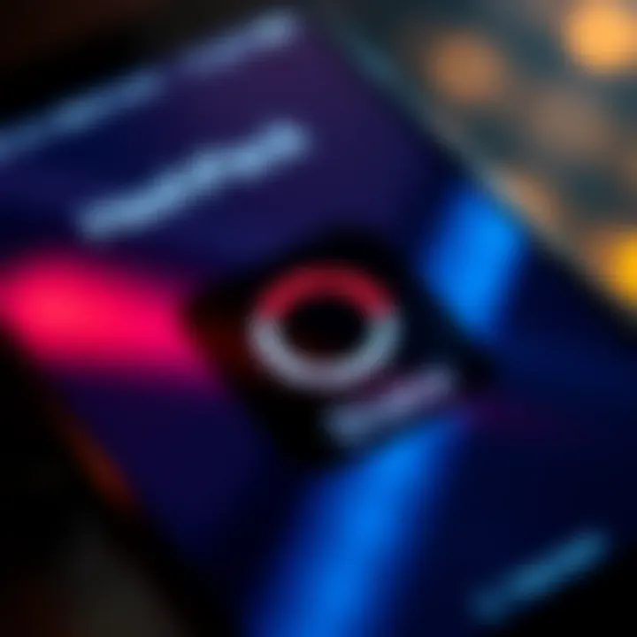 A close-up of a smartphone screen displaying the HashPack app with a spinning loading circle on the Stake button, indicating a glitch.