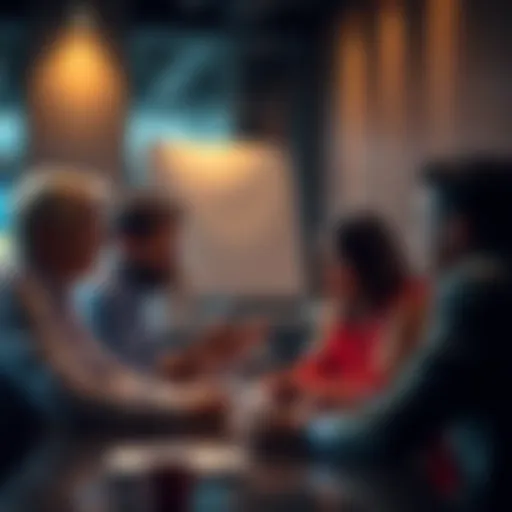 A group of people sharing strategies on hiding marital assets during divorce on a forum