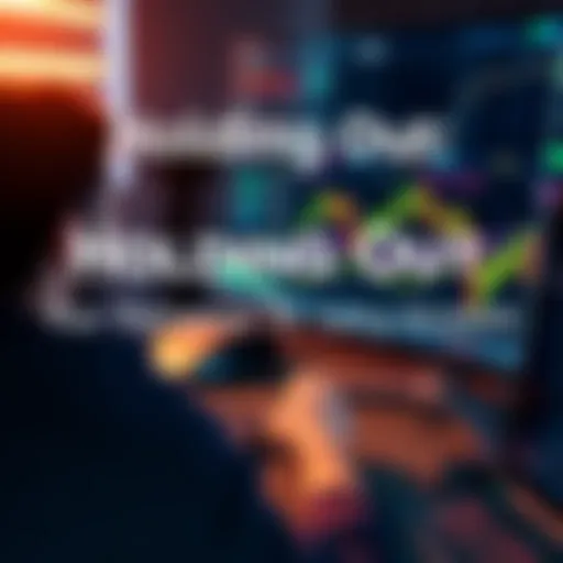A person looking at stock charts on a computer, reflecting on long-term investment strategies