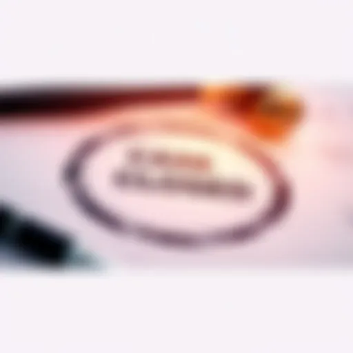 A close-up of a document marked with a stamp indicating case closed, surrounded by papers and a pen