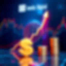 Ionic Digital logo with a rising Bitcoin chart and a cash symbol, representing their growth from Bitcoin's price surge.