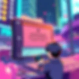 Illustration of an IOTA wallet with a notification about vesting rewards disappearing in 2025, showing a worried holder looking at the screen.
