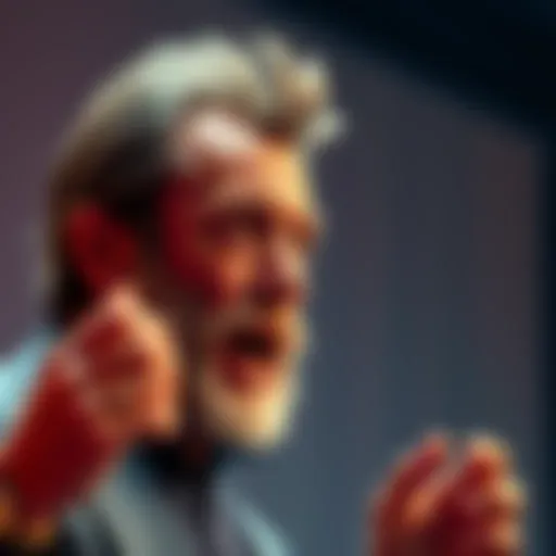 John McAfee passionately discussing Monero, emphasizing themes of freedom and privacy in finance