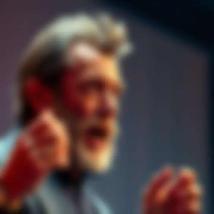 John McAfee passionately discussing Monero, emphasizing themes of freedom and privacy in finance