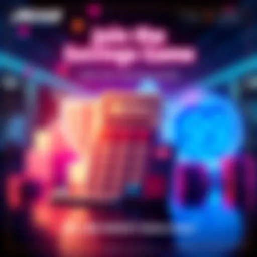 A graphic showing a calculator, NEXO Tokens, and a countdown to June 29, promoting a savings game.