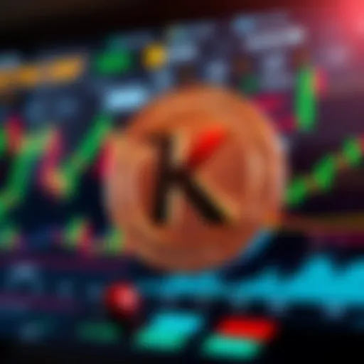Visual representation of Kaspa coin and Pionex exchange interface with Kas USDT trading pair highlighted