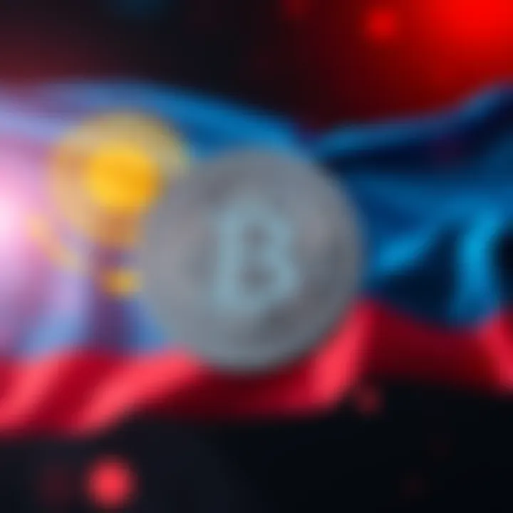 A graphic representation of a Bitcoin symbol with the flag of Kazakhstan in the background, symbolizing the launch of the first Bitcoin ETF in Central Asia.