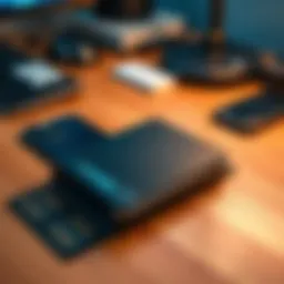 A Ledger Nano X wallet placed on a wooden desk with an iPhone nearby, symbolizing security in cryptocurrency storage.