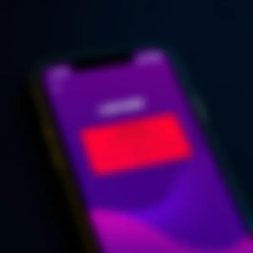 A close-up of a smartphone displaying the Ledger app with a warning about missing transactions.