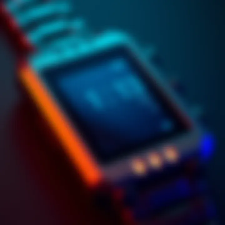 A close-up of a Ledger Nano S showing a dim and unclear display, highlighting the issue users face.