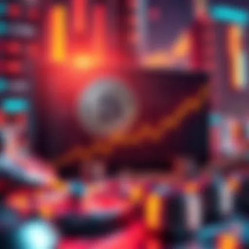 Graph showing Litecoin's hashrate growth surpassing Bitcoin's performance