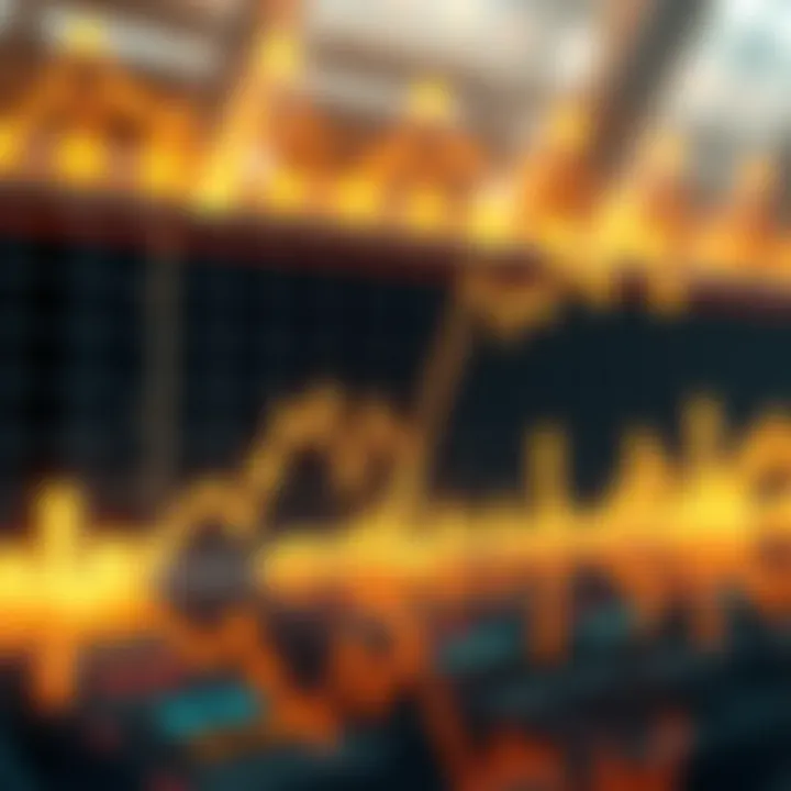 Graph showing rising trend of Litecoin prices with Bitcoin halving event marked