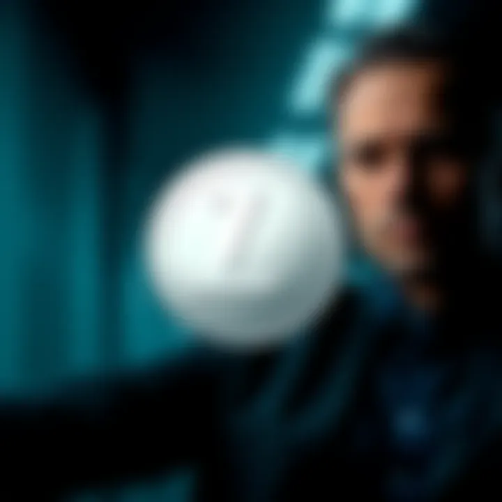 A stylized representation of the Litecoin logo set against a professional backdrop, symbolizing the need for a more serious branding approach.