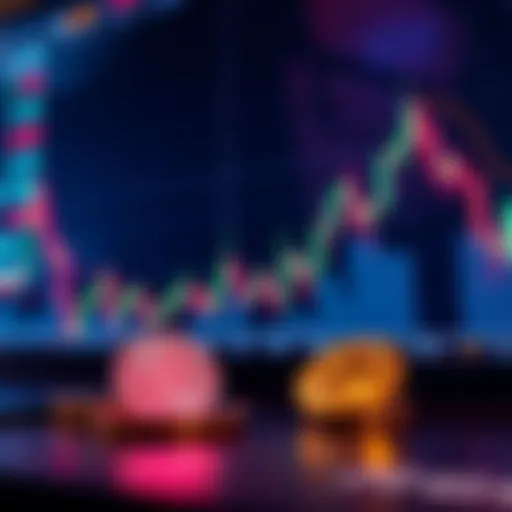 XRP and other cryptocurrencies showing market fluctuations on a chart