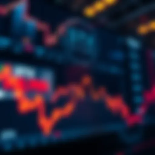 A graph showing a downward trend in stock prices, reflecting a market downturn for STX.