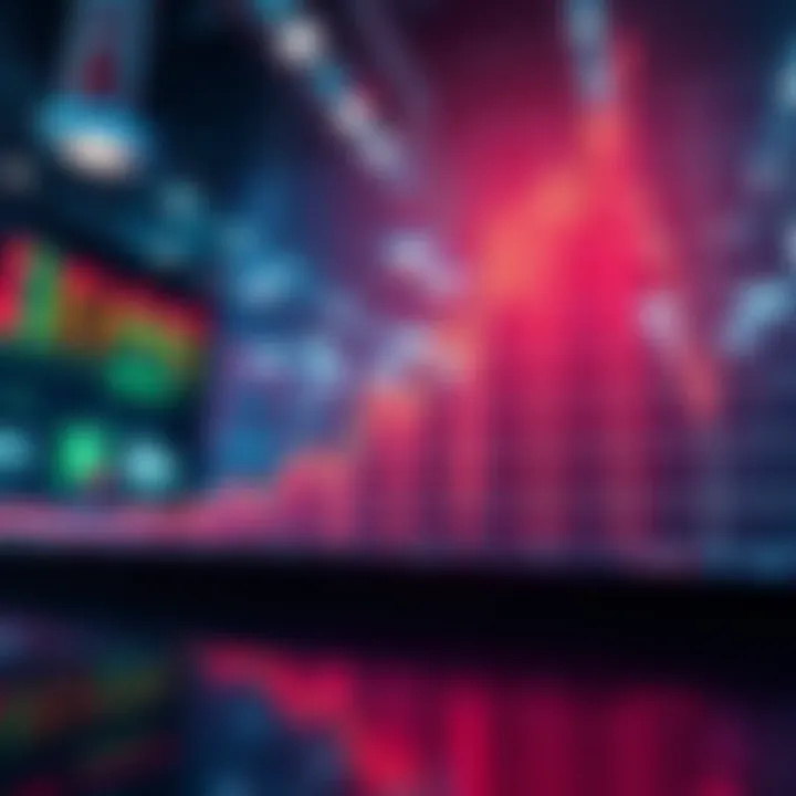 Chart showing a significant increase in market prices, indicating a new all-time high reached today.
