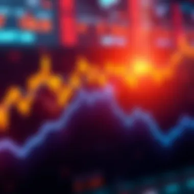 Graph showing upward trend followed by signs of a peak in the market