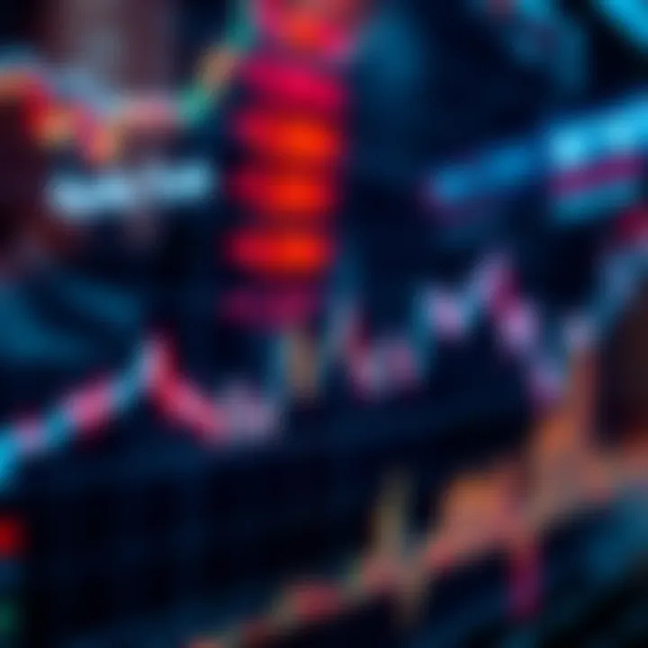 A graph showing fluctuating market trends with emphasis on manipulation signs, highlighting investor concerns.