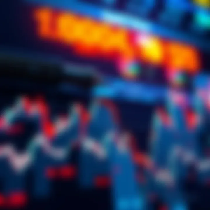 A graph showing a large W pattern forming in market trends with upward movements, symbolizing potential bullish signals.